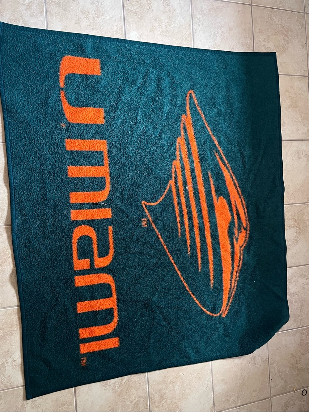 Brederlack MIAMI HURRICANES Throw blanket